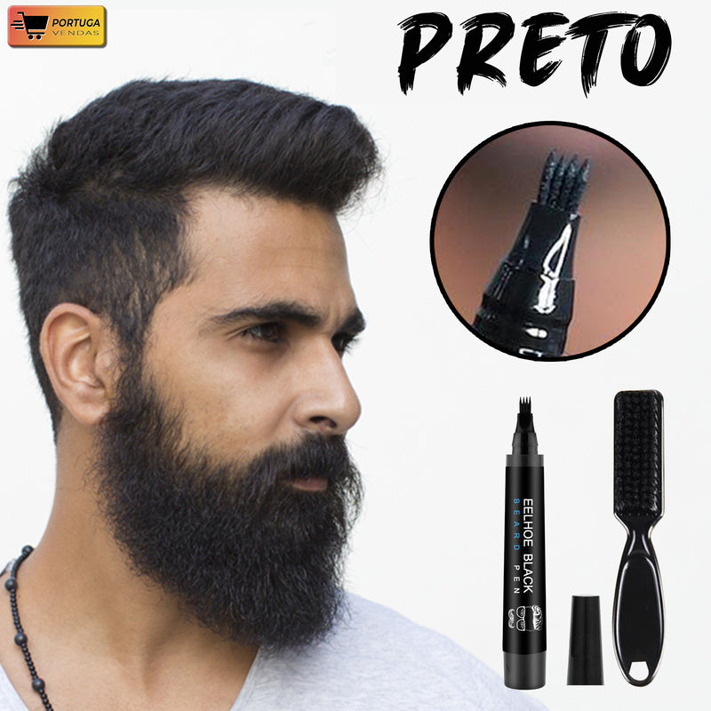 Pincel de Preenchimento - Sua Barba Sempre Bem Feita!