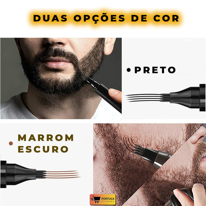 Pincel de Preenchimento - Sua Barba Sempre Bem Feita!