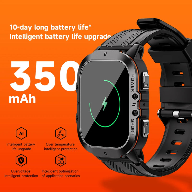 Smart Watch SPARK XX (100 modos de esporte, tela de amoled 1.96" à prova d'água)