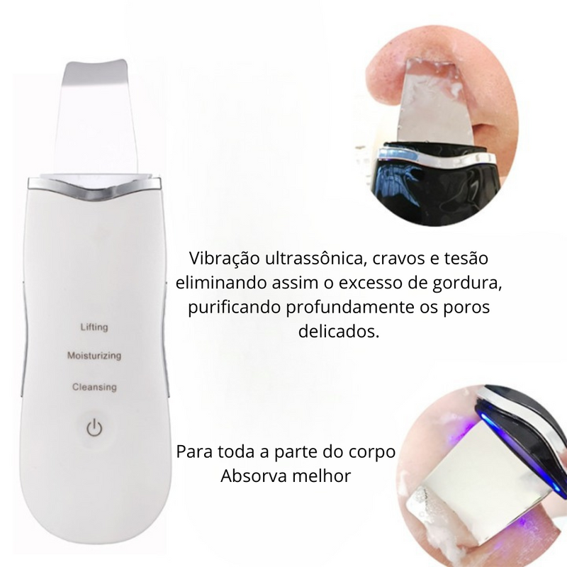 Espátula Peeling Ultrassônico - Para Cravos