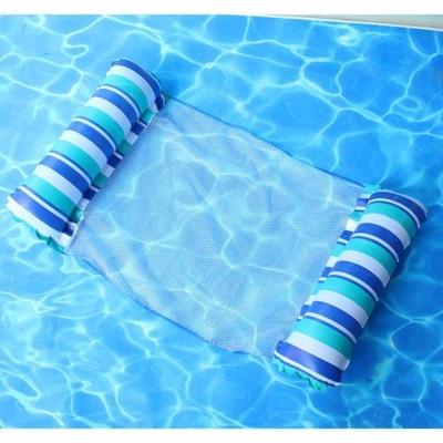 Rede Inflável Para Piscina - "Floating Bed Pool"